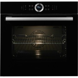 BOSCH Einbaubackofen Serie 8 HBG635B, mit Teleskopauszug nachrüstbar, ecoClean Direct, mit Pizzastufe