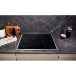 BAUKNECHT Backofen-Set BAKO4 HR6 BLACK, mit 2-fach-Teleskopauszug, Hydrolyse