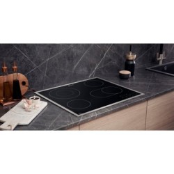 BAUKNECHT Backofen-Set BAKO4 HR6 BLACK, mit 2-fach-Teleskopauszug, Hydrolyse