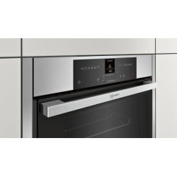 NEFF Einbaubackofen N 70 B45CR20N0, mit Teleskopauszug nachrüstbar, easyClean, Slide and Hide® - die voll versenkbare Backofentür