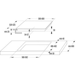 GORENJE Backofen-Set Pacific Backofen-Set Pyrolyse 2021, mit 1-fach-Teleskopauszug, ecoClean