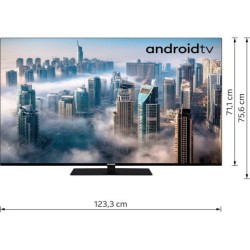 Telefunken D55V950M2CWH LED-Fernseher (139 cm/55 Zoll, 4K Ultra HD, Android TV, Smart-TV, Dolby Atmos, USB-Recording)