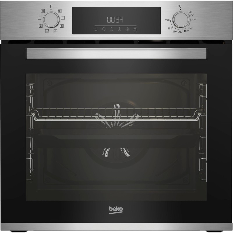 BEKO Backofen-Set BBSM12320X, mit Teleskopauszug nachrüstbar