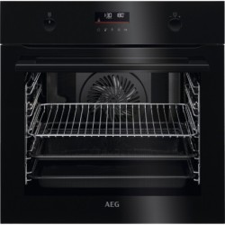 AEG Backofen Serie 6000 BPE535060B 944 188 762, mit 1-fach-Teleskopauszug, Pyrolyse-Selbstreinigung