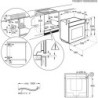 AEG Backofen Serie 6000 BPE535060B 944 188 762, mit 1-fach-Teleskopauszug, Pyrolyse-Selbstreinigung