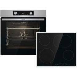 GORENJE Backofen-Set Steam Set, mit 1-fach-Teleskopauszug