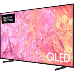 Samsung GQ65Q60CAU QLED-Fernseher (163 cm/65 Zoll, 4K Ultra HD, Smart-TV, 100% Farbvolumen mit Quantum Dots, AirSlim, Gaming Hub, Quantum HDR)