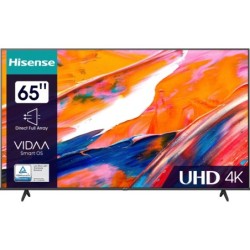 Hisense 65E61KT LED-Fernseher (164 cm/65 Zoll, 4K Ultra HD, Smart-TV, Alexa Built-In, DTS Virtual X, Smart-TV, Dolby Vision, Triple Tuner DVB-C/S/S2/T/T2)