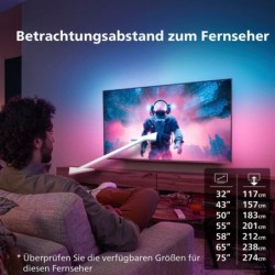 Philips 65PUS8548/12 LED-Fernseher (164 cm/65 Zoll, 4K Ultra HD, Android TV, Google TV, Smart-TV, 3-seitiges Ambilight)