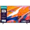 Hisense 75E61KT LED-Fernseher (190,5 cm/75 Zoll, 4K Ultra HD, Smart-TV, Alexa Built-In, DTS Virtual X, Smart-TV, Dolby Vision, Triple Tuner DVB-C/S/S2/T/T2)