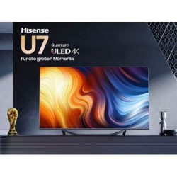 Hisense 55U7HQ LED-Fernseher (139 cm/55 Zoll, 4K Ultra HD, Quantum Dot,120Hz, Game Mode, HDR10+, Dolby Vision IQ & Atmos)