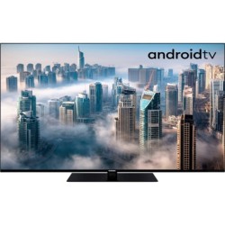 Telefunken D65V950M2CWH LED-Fernseher (164 cm/65 Zoll, 4K Ultra HD, Smart-TV, Android-TV, Dolby Atmos, Google Assistent, USB-Recording)