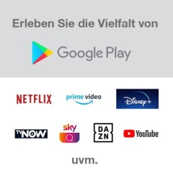 JVC LT-32VAH3255 LED-Fernseher (80 cm/32 Zoll, HD ready, Android TV, Smart-TV)