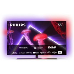 Philips 55OLED807/12 OLED-Fernseher (139 cm/55 Zoll, 4K Ultra HD, Android TV, Smart-TV)