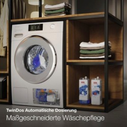 Miele Waschmaschine WSI863 WCS PWash&TDos&9kg, 9 kg, 1600 U/min, QuickpowerWash für saubere Wäsche in 49 Minuten