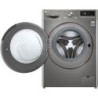 LG Waschmaschine V708P2PA, 8 kg, 1400 U/min, TurboWash® - Waschen in nur 39 Minuten