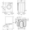 AEG Waschmaschine Serie 6000 L6FB480FL, 8 kg, 1400 U/min