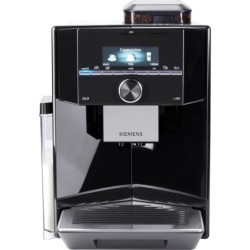 SIEMENS Kaffeevollautomat EQ.9 s300 TI923509DE, schwarz/Edelstahl, extra leise, autom. Milchsystem-Reinigung, bis zu 6 Profile