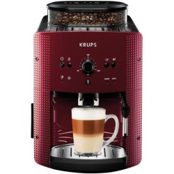 Krups Kaffeevollautomat EA8107 Arabica, 2-Tassen-Funktion, manueller Dampfdüse, 2 voreingestelle Kaffeestärken
