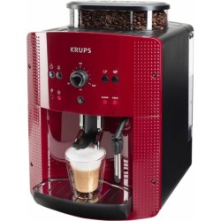 Krups Kaffeevollautomat EA8107 Arabica, 2-Tassen-Funktion, manueller Dampfdüse, 2 voreingestelle Kaffeestärken