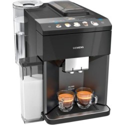 SIEMENS Kaffeevollautomat EQ.5 500 integral TQ505D09, einfache Bedienung, integrierter Milchbehälter, 2 Tassen gleichzeitig