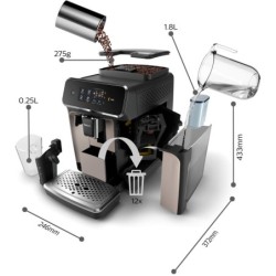 Philips Kaffeevollautomat 2200 Serie EP2236/40 LatteGo