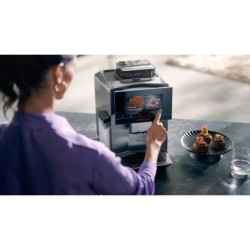 SIEMENS Kaffeevollautomat EQ900 TQ903D43, Home Connect App, baristaMode, superSilent, 6,8” Full-Touch-Display