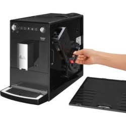 Melitta Kaffeevollautomat Purista® F230-102, schwarz, Lieblingskaffee-Funktion, kompakt & extra leise