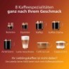 Philips Kaffeevollautomat 4300 Series EP4346/70 LatteGo, silber/mattschwarz