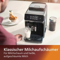 Philips Kaffeevollautomat 2200 Serie EP2220/10, Pannarello, mattschwarz