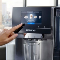 SIEMENS Kaffeevollautomat EQ.700 integral - TQ707D03, Full-Touch-Display, bis zu 30 individuelle Kaffee-Favoriten