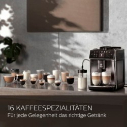 Saeco Kaffeevollautomat GranAroma SM6585/00, individuelle Personalisierung: CoffeeMaestro, 16 Kaffeespezialitäten