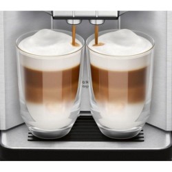 SIEMENS Kaffeevollautomat EQ.500 integral TQ507D02, einfache Bedienung, integrierter Milchbehälter, 2 Tassen gleichzeitig