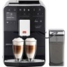 Melitta Kaffeevollautomat Barista TS Smart® F850-102, schwarz, 21 Kaffeerezepte & 8 Benutzerprofile, 2-Kammer Bohnenbehälter