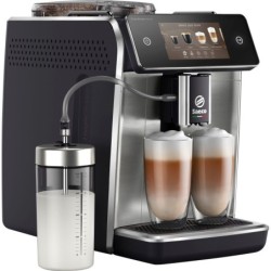 Saeco Kaffeevollautomat Saeco GranAroma Deluxe SM6685/00, 15-Teiliges Pflegeset für die ersten 6 Monate im Wert von UVP 49,99€