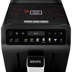 Krups Kaffeevollautomat EA8948 Evidence Plus, vielfältige Kaffee-Spezialitäten auf Knopfdruck, einfache Bedienung dank innovativem Farbdisplay