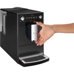 Melitta Kaffeevollautomat Purista® F230-102, schwarz, Lieblingskaffee-Funktion, kompakt & extra leise