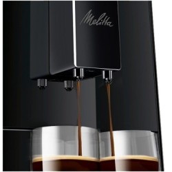 Melitta Kaffeevollautomat Solo® E950-222, pure black, aromatischer Kaffee & Espresso bei nur 20 cm Breite