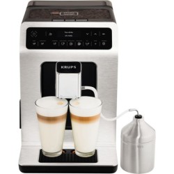 Krups Kaffeevollautomat EA891D Evidence, 12 Kaffee- und 3 Tee-Variationen, OLED-Display und Touchscreen