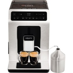 Krups Kaffeevollautomat EA891D Evidence, 12 Kaffee- und 3 Tee-Variationen, OLED-Display und Touchscreen