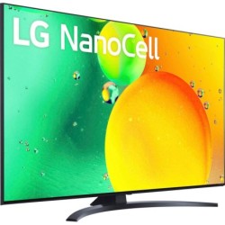LG 65NANO769QA LED-Fernseher (164 cm/65 Zoll, 4K Ultra HD, Smart-TV, α5 Gen5 4K AI-Prozessor, Direct LED, HDMI 2.0, Sprachassistenten)