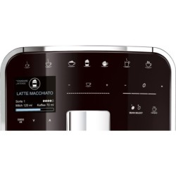 Melitta Kaffeevollautomat Barista TS Smart® F850-102, schwarz, 21 Kaffeerezepte & 8 Benutzerprofile, 2-Kammer Bohnenbehälter