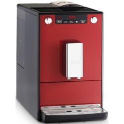 Melitta Kaffeevollautomat Solo® E950-204, chili-red, Perfekt für Café crème & Espresso, nur 20cm breit