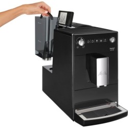 Melitta Kaffeevollautomat Purista® F230-102, schwarz, Lieblingskaffee-Funktion, kompakt & extra leise