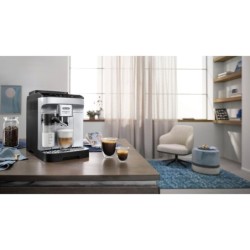 De'Longhi Kaffeevollautomat Magnifica Evo ECAM 290.61.SB, mit LatteCrema Milchsystem, Silber/Schwarz