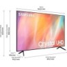 Samsung GU43AU7199U LED-Fernseher (108 cm/43 Zoll, 4K Ultra HD, Smart-TV, Contrast Enhancer, Crystal Prozessor 4K, HDR, Q-Symphony)
